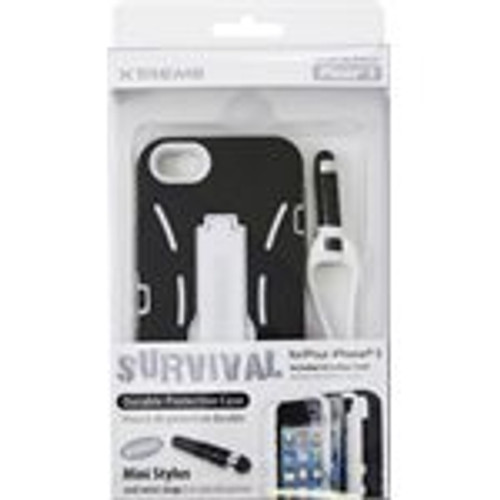 XTREME SURVIVAL PROTECTIVE CASE FOR IPHONE 5 BLACK (50455)