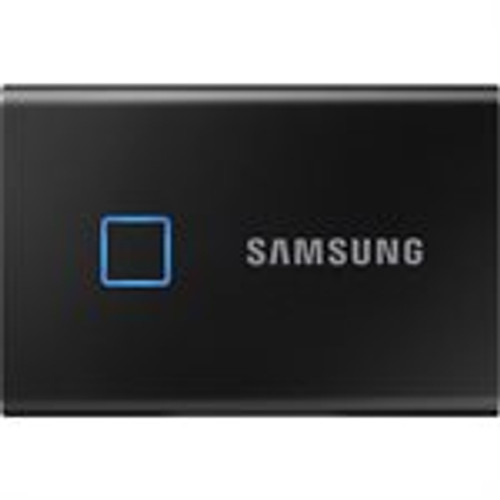 SAMSUNG USB 3.2 Gen. 2 T7 Touch 1TB Portable SSD - Blk open box (MU-PC1T0K/WW-OB)