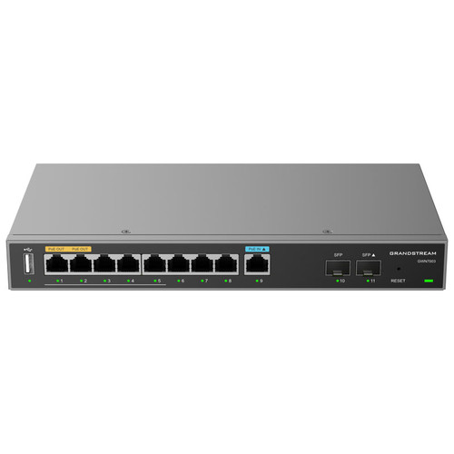 Multi-WAN Gigabit VPN Wired Router With Nine GigE Ports Two SFP Slots For Business Networking High-performance Connectivity Enhance GWN7003