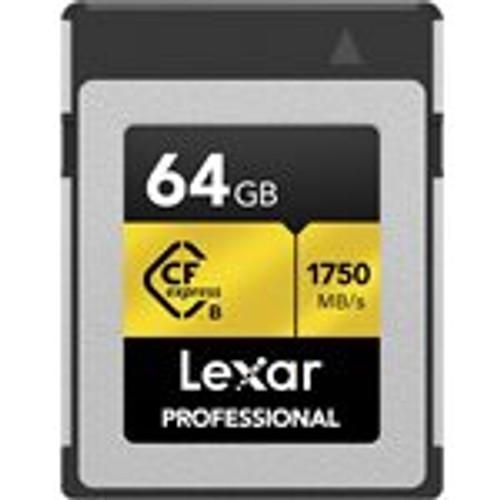 Lexar 64GB Professional CFexpress Type B Card (LCFX10-64GCRBNA)