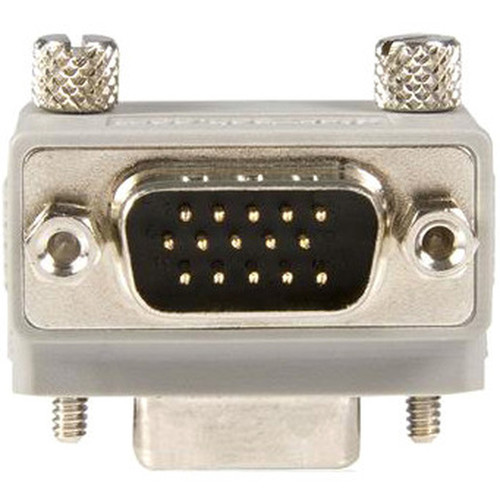 StarTechcom_VGA_adapter_cable_-_Type_2_-_right_angle_VGA_m_-_VGA_f_-_1_x_HD-15_Male_VGA_-_1_x_HD-15_Female_VGA_-_Gray_GC1515MFRA2