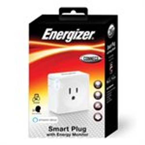 Energizer - Smart Plug with Energy Monitor (EIE3-1001-WHT)