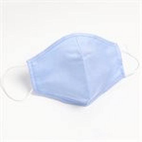 Washable Reusable antibacterial Cotton Masks Blue Houndstooth Pack of 5 MA000502-BLUEHOUNDST