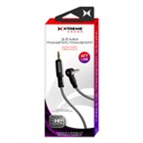 XTREME 6FT Audio Transfer Tough Cable Black & Grey (XAC9-0118-BLY)