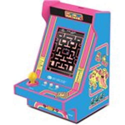 My Arcade NANO PLAYER PRO 4.8" Ms.PAC-MAN PORTABLE RETRO ARCADE  Pink & Blue (DGUNL-7023)