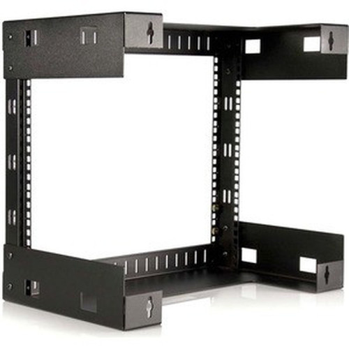 StarTechcom_8U_Open_Frame_Wall_Mount_Network_Rack_-_2-Post_12_Depth_Computer_Data_AV_Media_IT_Equipment_Rack_-_1768lbs_capacity_RK812WALLO