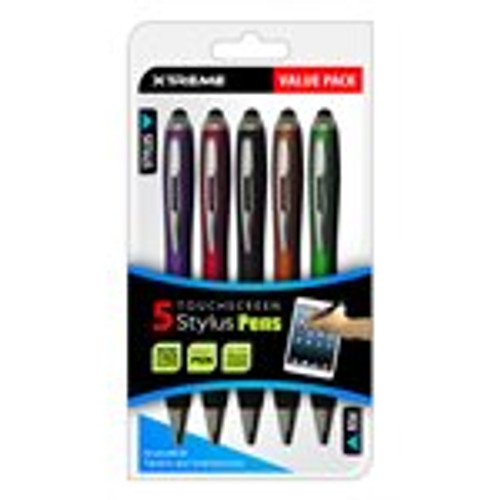 XTREME 5 PACK STYLUS PEN COMBO  *** ENGLISH ONLY PACKAGING *** (XSY5-0105-A08)