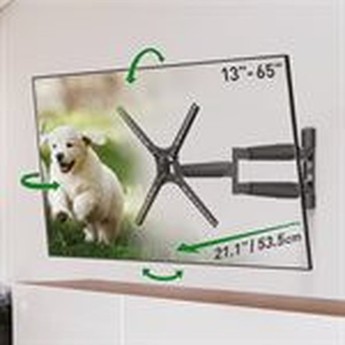 Barkan Full Motion 13-65 inch Long TV Wall Mount BM343LP
