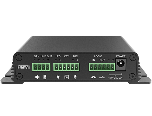 Fanvil PA2S SIP Paging Gateway - 2 x RJ-45 Fast Ethernet - Desktop Wall Mountable