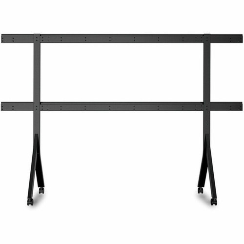 ViewSonic Floor Stand for All-in-One LED Display - 180 kg Load Capacity - Floor Stand - Aluminum Alloy Plastic - Black - For Display LD-STND-009