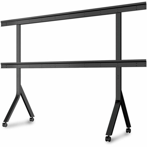 ViewSonic Floor Stand for All-in-One LED Display - 180 kg Load Capacity - Floor Stand - Aluminum Alloy Plastic - Black - For Display LD-STND-009