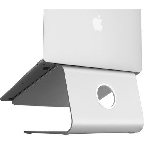 Rain Design mStand Laptop Stand - Silver - mStand transforms your notebook into a stylish and stable workstation so you can work and 10032