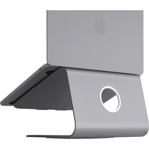 Rain Design mStand360 Laptop Stand w Swivel Base - Space Grey - mStand360 with swivel base transforms your notebook into a stylish so 10074