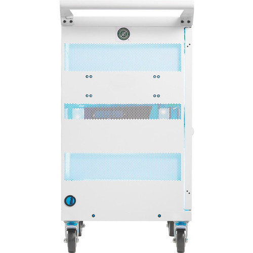 Tripp Lite by Eaton CSC32USBWHG Hospital-Grade 32-Device UV Charging Cart White - 2 Shelf - 4 Casters - Steel - 348 Width x 216 x CSC32USBWHG