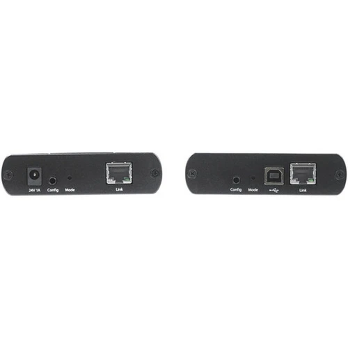 StarTechcom 4 Port USB 20 Extender Hub over Cat5e or Cat6 Ethernet Cable - 330ft100m Metal USB 20 Extender Kit - ESD Powered - 4 USB2004EXT2NA