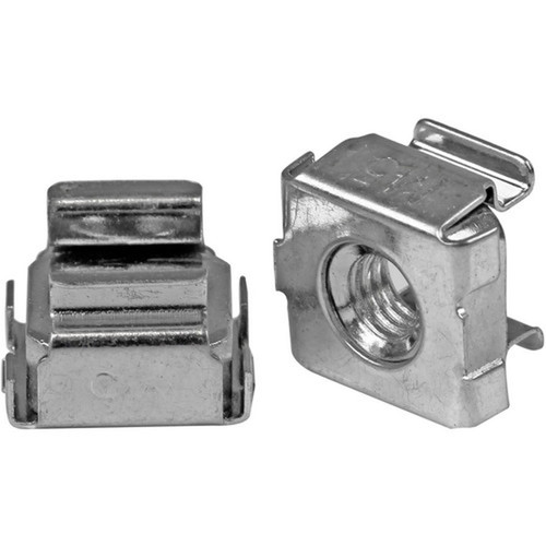 StarTechcom M5 Cage Nuts - 100 Pack - M5 Mounting Cage Nuts for Server Rack  Cabinet - Install your rack-mountable hardware securely CABCAGENUTS2