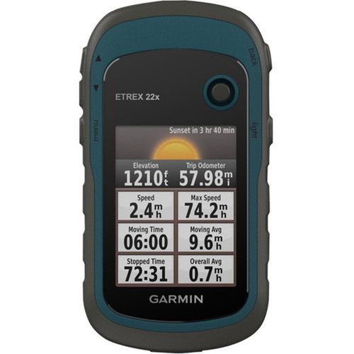 Garmin eTrex 22x Handheld GPS Navigator - Rugged - Handheld Mountable - 22 - 65000 Colors - Turn-by-turn Navigation - USB - 25 Hour 010-02256-00