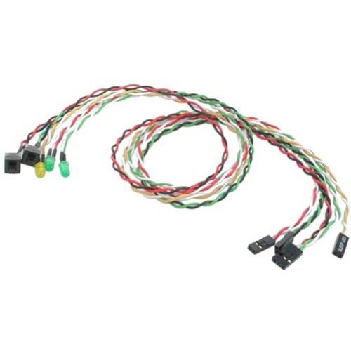 StarTechcom Replacement Power Reset LED Wire Kit for ATX Case Front Bezel - Replace the Power and Reset switches and LEDs on the of a BEZELWRKIT
