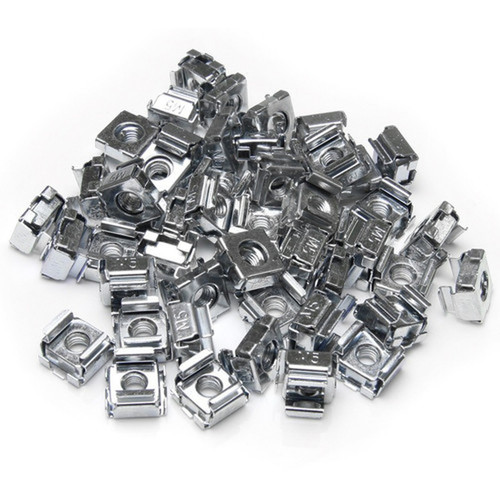 StarTechcom 50 Pack M5 Cage Nuts for Server Rack Cabinets - Mount server telecom and AV equipment with these high quality nuts - - CABCAGENUTS