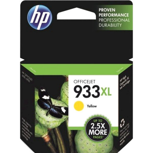 HP 933XL Original Inkjet Ink Cartridge - Yellow - 1 Pack - Inkjet - 1 Pack CN056AN140
