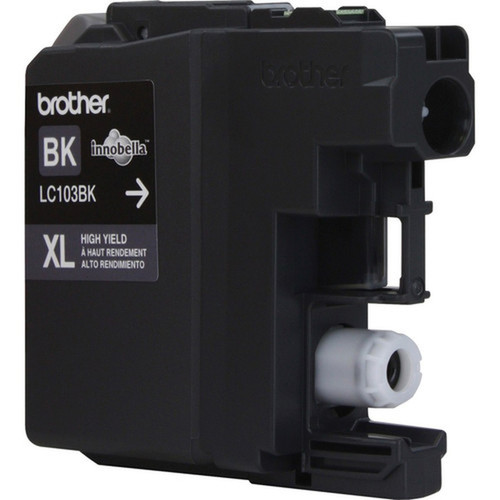 Brother Innobella Original Ink Cartridge - Inkjet - High Yield - 600 Pages - Black - 1 Each LC103BKS