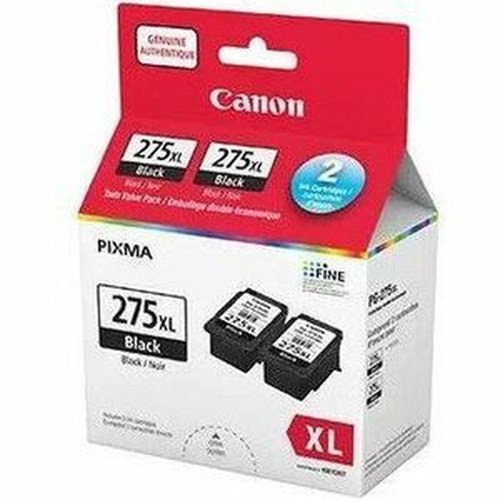 Canon PG-275XL Original High Yield Inkjet Ink Cartridge - Twin-pack - Black - 2 Pack - 119 mL 4981C007