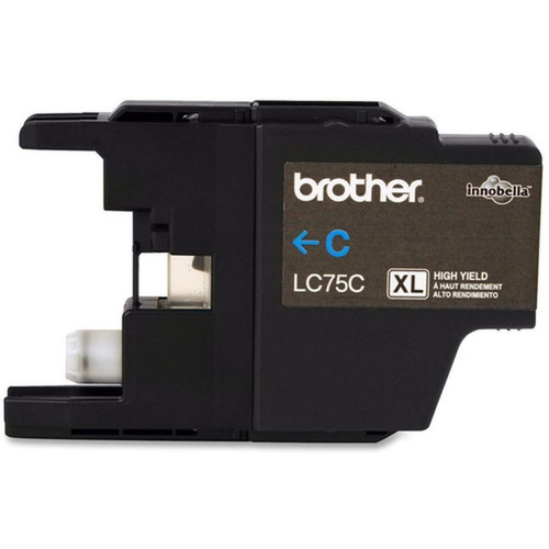 Brother LC75CS Original Ink Cartridge - Inkjet - 600 Pages - Cyan - 1 Each LC75CS