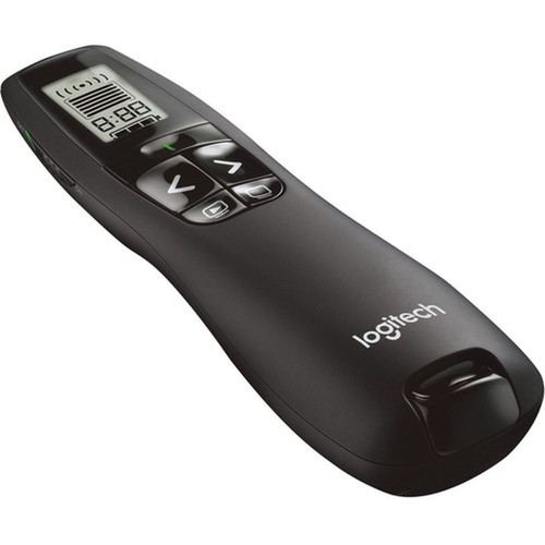 Logitech R800 Laser Presentation Remote - For Visual Presenter LCD - Radio Frequency - 100 ft 30480 mm Operating Distance - AAA - - 910-001350