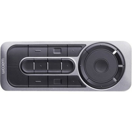 Wacom ExpressKey Device Remote Control - For Graphics Tablet - Radio FrequencyLithium Ion Li-Ion - Black ACK411050