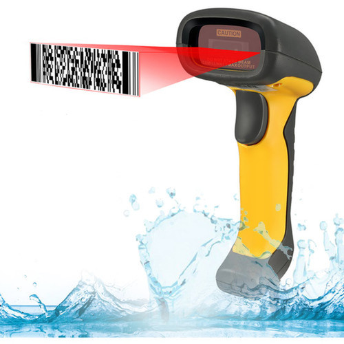 Adesso NuScan 5200TU- Antimicrobial  Waterproof 2D Barcode Scanner - Cable Connectivity - 12 30480 mm Scan Distance - 1D 2D - - NUSCAN5200TU