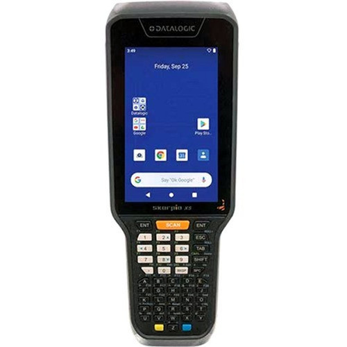 Datalogic Skorpio X5 Handheld Terminal - 3 GB RAM - 32 GB Flash - 43 Alphanumeric Keyboard - Android 10 - Wireless LAN - Bluetooth 943500043