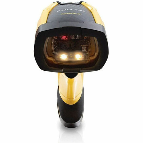 Datalogic PowerScan 9600 PM9600 Barcode Scanner Kit - Wireless Connectivity - 9560 242824 mm Scan Distance - 1D 2D - LED - - -  PM9600-HP910RBK20