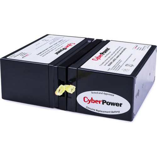 CyberPower RB1270X2 UPS Replacement Battery Cartridge - 7000 mAh - 12 V DC - Lead Acid - User Replaceable RB1270X2