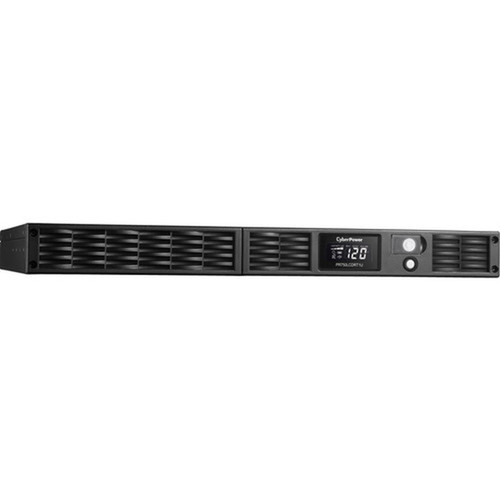 CyberPower Smart App Sinewave PR750LCDRT1U 750VA Pure Sine Wave 1U RT LCD UPS - 1U RackTower - AVR - 6 Hour Recharge - 120 V AC Input PR750LCDRT1U