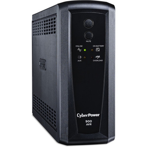 CyberPower UPS Systems CP900AVR AVR - 900 VA  560 W - 900VA560W UPS 10 x NEMA 5-15R OUTLETS NEMA 5-15P PLUG W6FT CORD AVR RJ45 CP900AVR