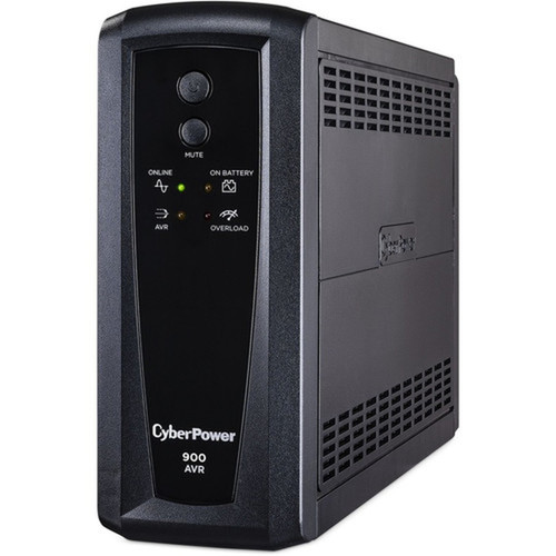 CyberPower UPS Systems CP900AVR AVR - 900 VA  560 W - 900VA560W UPS 10 x NEMA 5-15R OUTLETS NEMA 5-15P PLUG W6FT CORD AVR RJ45 CP900AVR