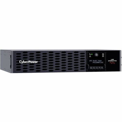 CyberPower Smart App Sinewave PR2200RT2UC 2200VA RackTower UPS - 2U RackTower - AVR - 3 Hour Recharge - 320 Minute Stand-by - 120 V PR2200RT2UC