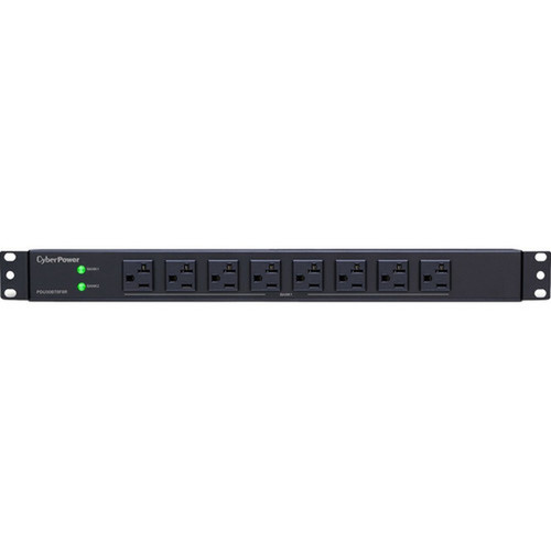 CyberPower Basic PDU30BT8F8R 16-Outlets PDU - Basic - NEMA L5-30P - 16 x NEMA 5-20R - 120 V AC - 1U - Vertical - Rack-mountable PDU30BT8F8R