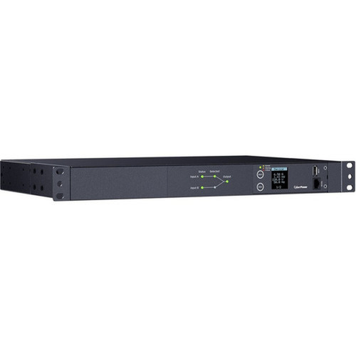 CyberPower ATS PDU24005 10-Outlets PDU - Metered Auto Transfer Switch - IEC 60320 C20 - 8 x IEC 60320 C13 2 x IEC 60320 C19 - 230 V - PDU24005