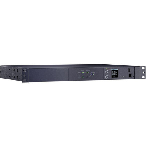 CyberPower Metered ATS PDU PDU24006 10-Outlets PDU - Metered - NEMA L6-20P - 8 x IEC 60320 C13 2 x IEC 60320 C19 - 230 V AC - Network PDU24006