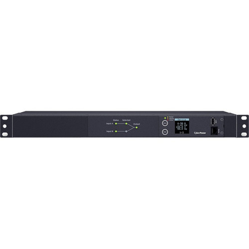 CyberPower Metered ATS PDU PDU24006 10-Outlets PDU - Metered - NEMA L6-20P - 8 x IEC 60320 C13 2 x IEC 60320 C19 - 230 V AC - Network PDU24006