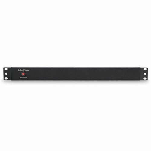 CyberPower PDU15B10R 10-Outlets PDU - Basic - NEMA 5-15P - 10 x NEMA 5-15R - 120 V AC - 1U - Vertical - Rack-mountable PDU15B10R