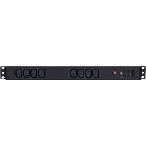 CyberPower Basic PDU20BHVIEC8R 8-Outlets PDU - Basic - IEC 60320 C20 - 8 x IEC 60320 C13 - 230 V AC - 1U - Vertical - Rack-mountable PDU20BHVIEC8R