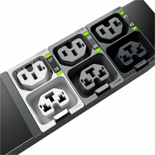 APC by Schneider Electric NetShelter 42-Outlets PDU - Metered - IEC 60309 60A 3PPE - 21 x IEC 60320 C13C15 21 x IEC 60320 - 208 V - APDU10452ME