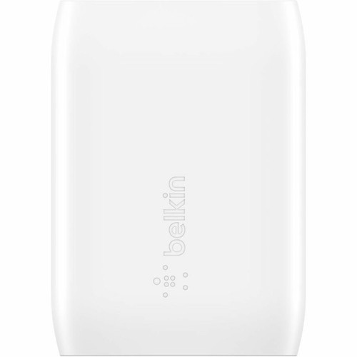 Belkin BoostCharge USB-C PD 30 PPS Wall Charger 30W  USB-C to USB-C Cable - 30 W - White WCA005DQ1MWH-B6
