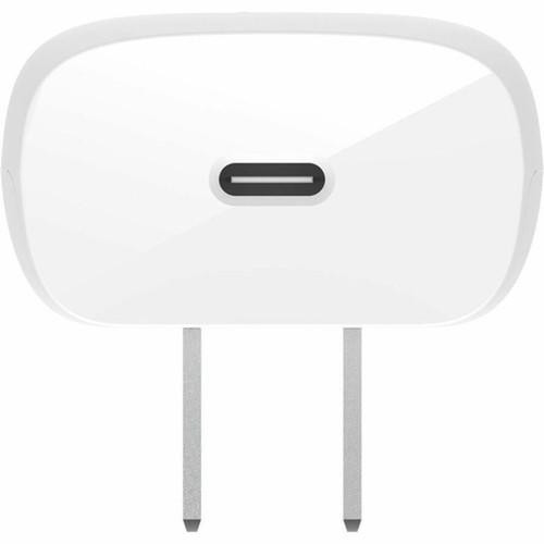 Belkin BoostCharge USB-C PD 30 PPS Wall Charger 30W  USB-C to USB-C Cable - 30 W - White WCA005DQ1MWH-B6