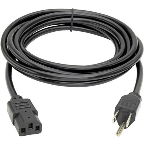 Tripp Lite 12ft Computer Power Cord Cable 5-15P to C13 10A 18AWG 12 - 366m P010-012