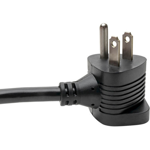Tripp Lite 6ft Power Cord Piggyback Cable 5-15PR to C13 13A 16AWG 6 - For Computer Monitor - 125 V AC  13 A - Black - 6 ft Cord - P006-006-515MF