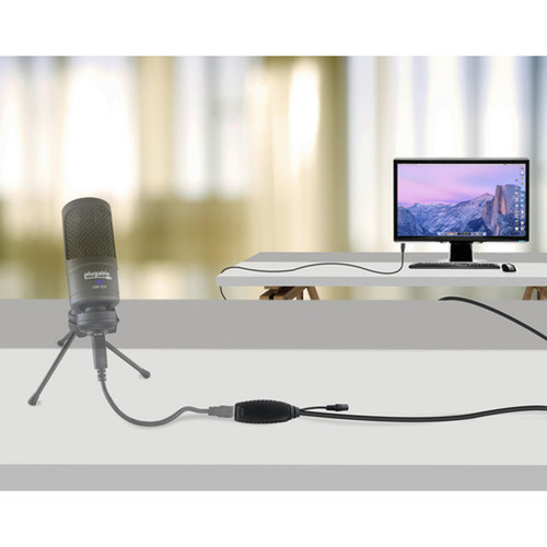 Plugable 10 Meter 32 Foot USB 30 Active Extension Cable with AC Power Adapter and Back-Voltage Protection - with AC Power Adapter USB3-10M-D