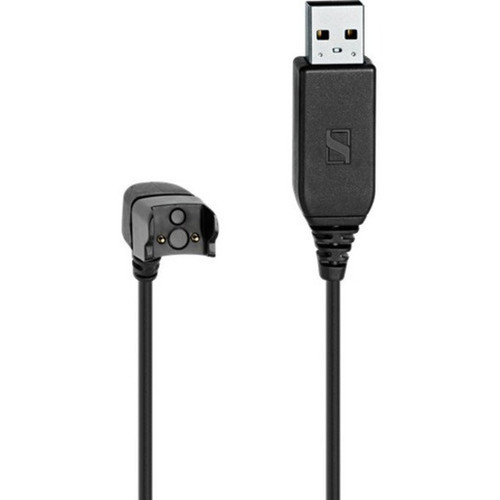 EPOS Charging Cable - For Headset - Black - 62336 ft Cord Length - USB 1001143